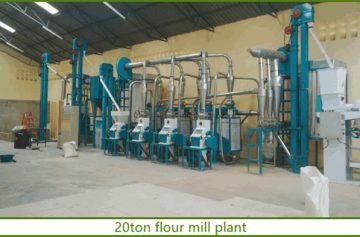 20ton wheat flour processing machine