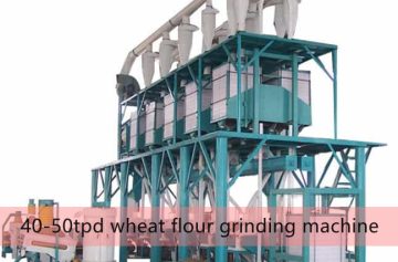 40-50tpd wheat flour grinding machine