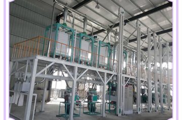 Roller Mill of the 30TPD Wheat Flour Milling Plant
